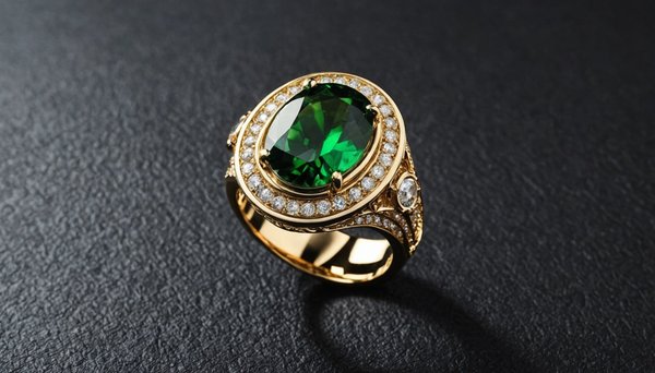 Sublimez votre style avec une bague femme pierre verte